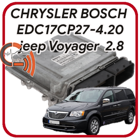 Centralina Motore Chrysler Voyager Diesel (2008-03>) 2.8CRD Turbo FAP/DPF 120 Kw BOSCH EDC17CP27-4.20